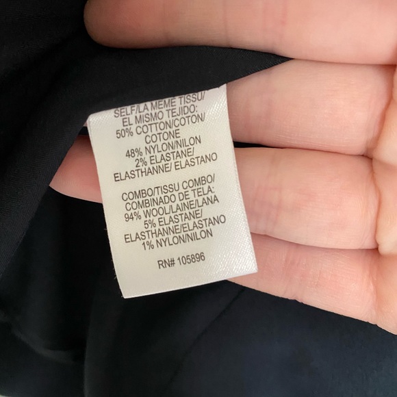 Worth Navy Raffia and Doubleface Jacket - Picture 7 of 9